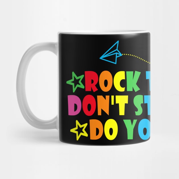 rock the test don't stress just do your best by Giftyshoop